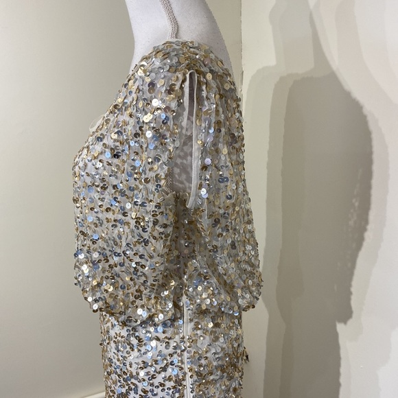 JS Collections Sequin Gown - Picture 3 of 10